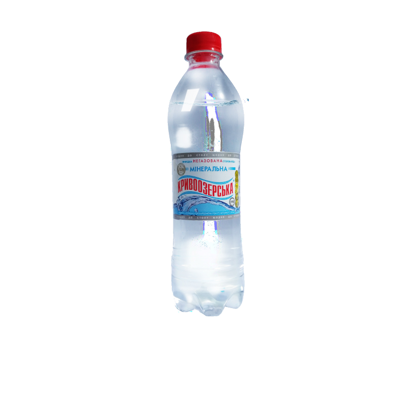 Вода мінеральна КРИВООЗЕРСЬКА, негазована, 0,5л